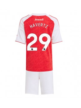 Billige Arsenal Kai Havertz #29 Hjemmedraktsett Barn 2025-26 Kortermet (+ Korte bukser)